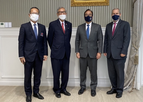 U.S. Chargé d'Affaires visits the Secretary General of Thai Red Cross Society