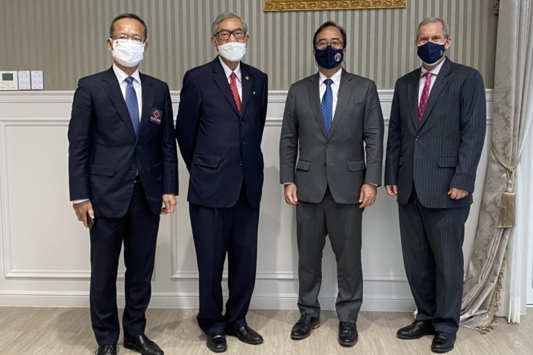 U.S. Chargé d'Affaires visits the Secretary General of Thai Red Cross Society